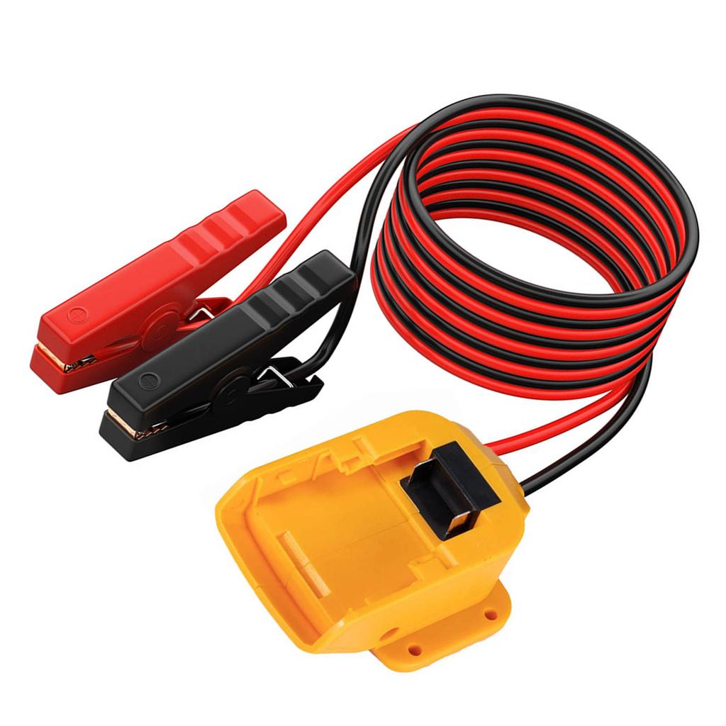 Compact Car Jump Starter Adapter Automotive Boosters Cable Adapter High Conductivity Wire Simple to Operate for Devices