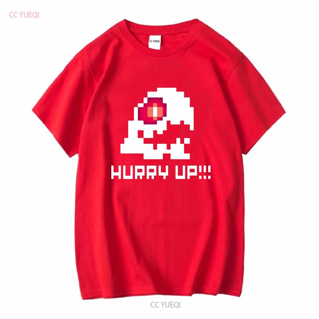 Bubble Bobble Hurry Up Funny Video Game T Shirt vintage Washed Breathable Stylish fashion homme Top For Everyday Wear graphic