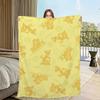 Cartoon Cute G-Garfield-ES Blanket Flannel warm comfort soft plush blanket For Picnic Beds Sofas Homes And Bedrooms
