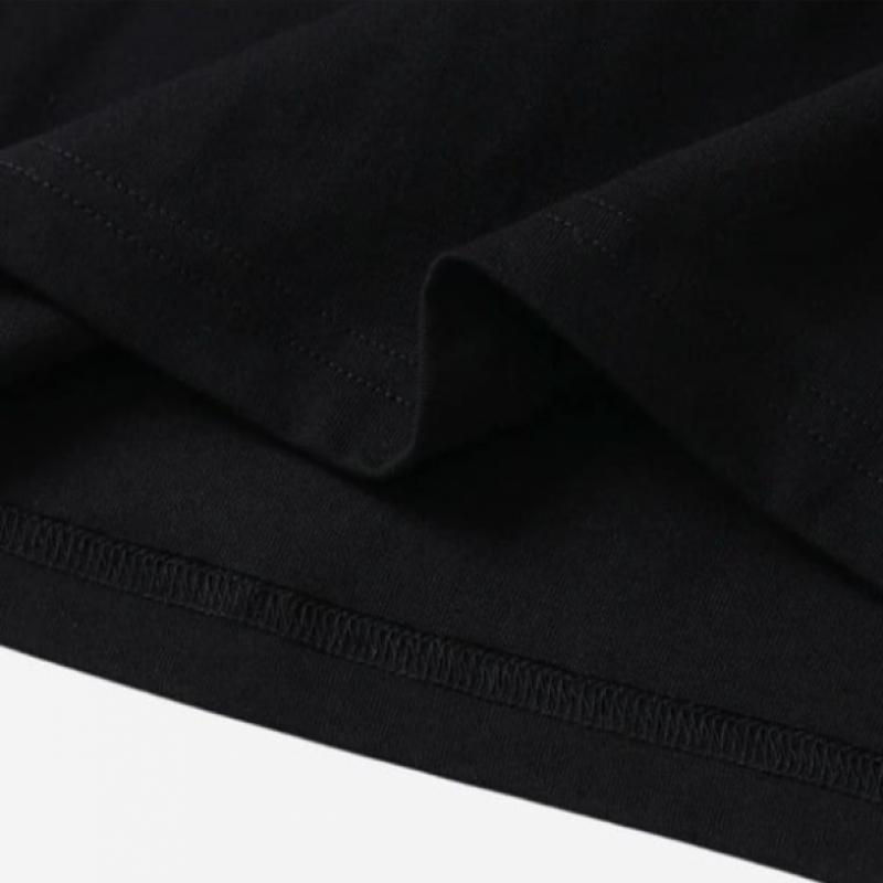 Youniv PockeT Back Logo T shirT Black Uv262iss04 Blk