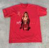 PODEPSANÉ Jennifer Lopez J-Lo AKA Tričko Červené Všechny Velikosti S-5XL OM2044 Unisex Tričko
