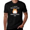 I Just Really Like Hamsters Ok T-Shirt anime tshirt tops anime shirts men