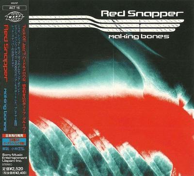 CD RED SNAPPER  Making Bones AICT16 Warp Records 1998 Japan ObiDance  Electronica Used