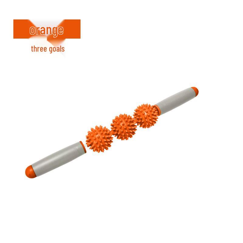 WEZHO Three-Ball Spiky Muscle Massage Roller
