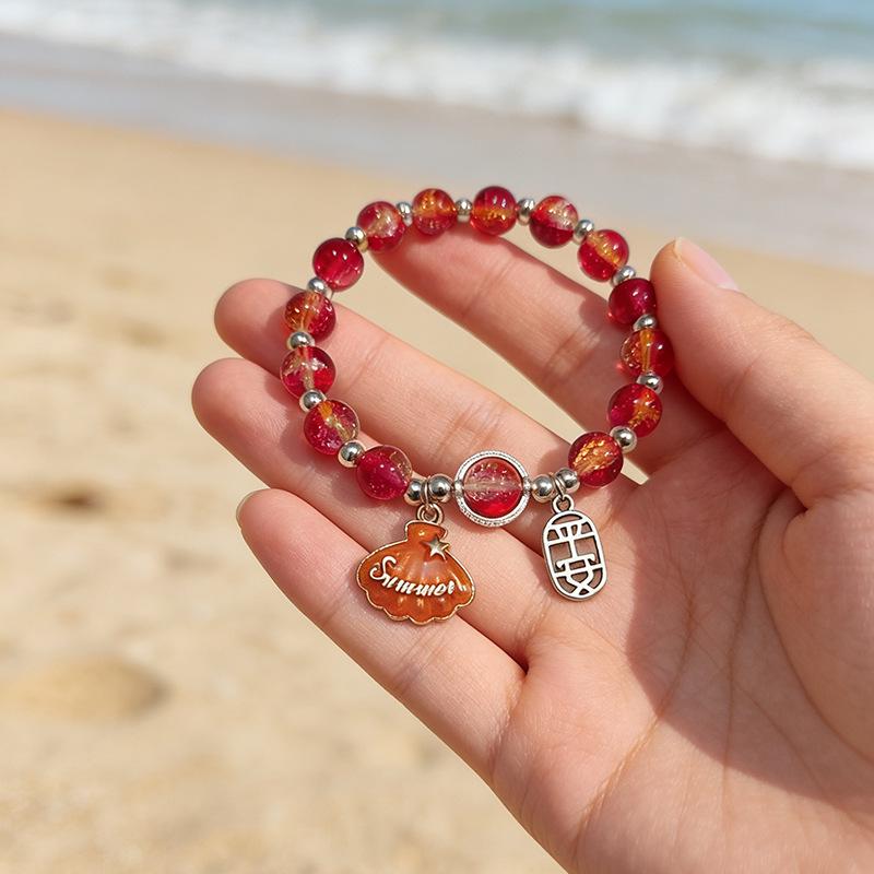 Crystal Daisy Burst Bracelet - Sweet Floral Design, Niche High-End Cross-Border Bestseller