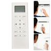 Ergonomic Air Conditioning Remote Controller Durability ABS Construction Long Ranges