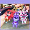 Adorable Plush Animal Keychain Unique Bear Backpack Accessory For Keyrings And Gifts