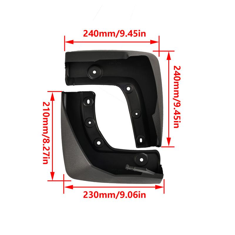 4Pcs For Honda Pilot Splash Guards Durable Mud Flaps Set Front Rear Car Mudguards Fenders Protection Accessories for -2025