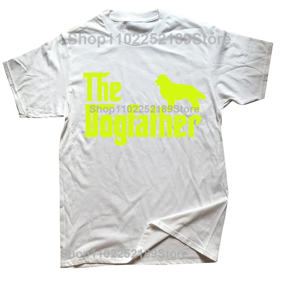 Neuheit Berner Sennenhund The DogFather T-Shirts Grafik Baumwolle Streetwear Kurzarm Geburtstagsgeschenke Sommerstil T-Shirt