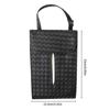 Tissue Box For Car Artificial Leather Napkin Holder Tissue Box Removable Strap Design Soft Tissue Organization Box For Caravan
