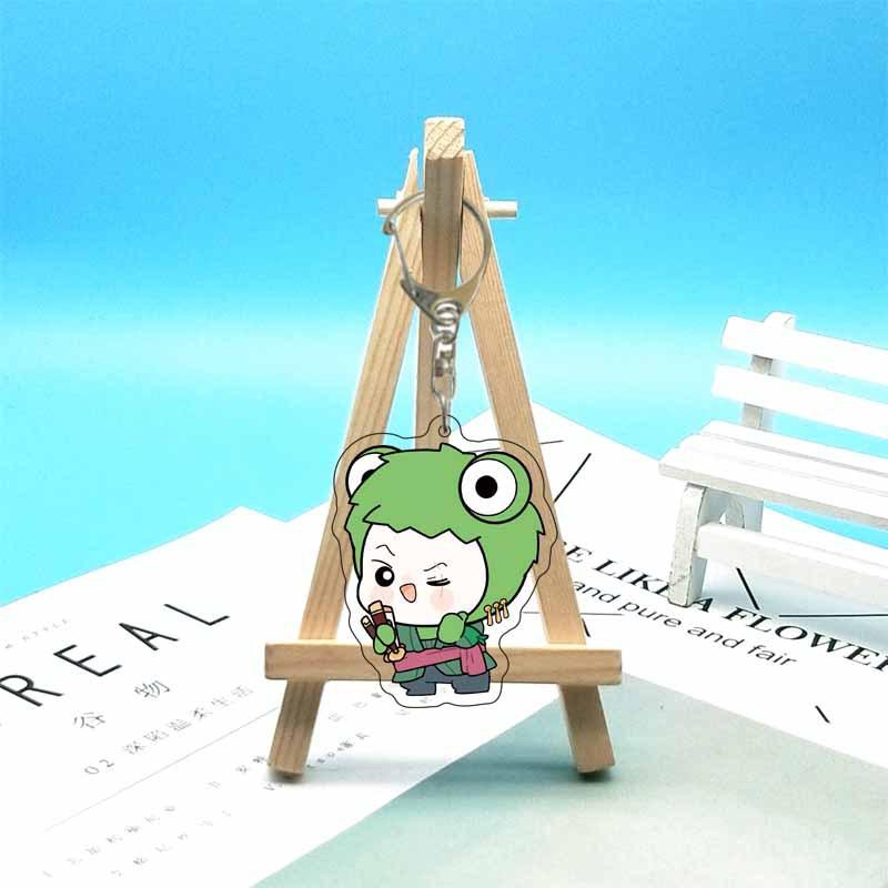 One Piece Luffy, Chopper, Law, Zoro, Ace, Sanji, Sabo Acrylic Keychain