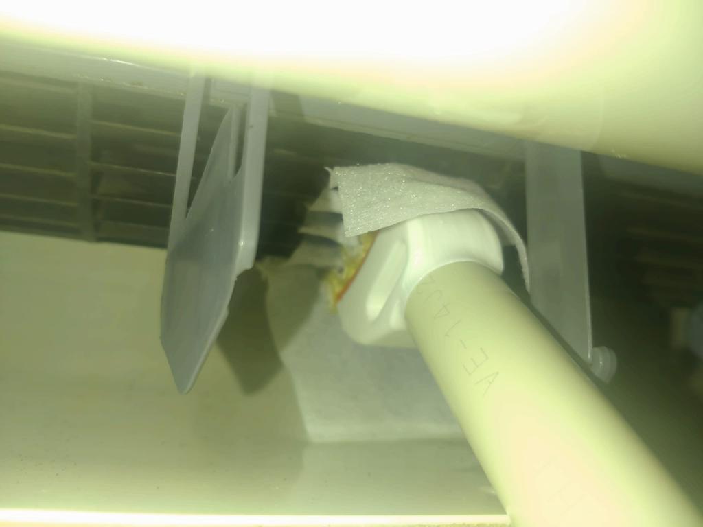 Air Conditioner Mold Removal Brush Air Conditioner Fan Cleaning with 1 Spare Brush Cartridge (G-type Model, Brush)