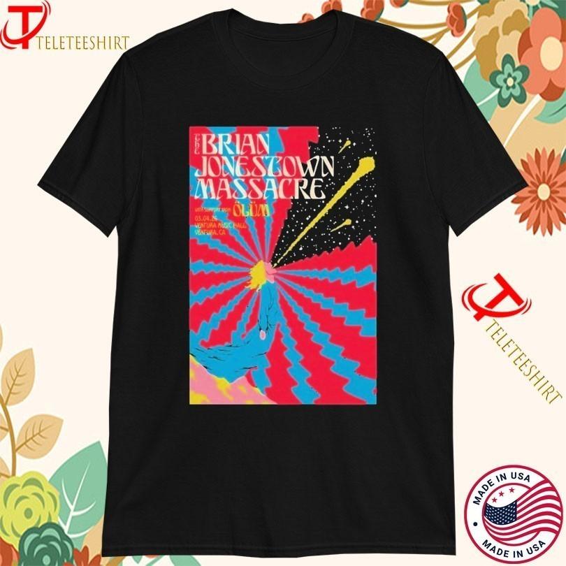 

Brian Jonestown Massacre In Ventura CA On Mar 4 2026 TShirts CS202 Unisex T-Shirt XXXL