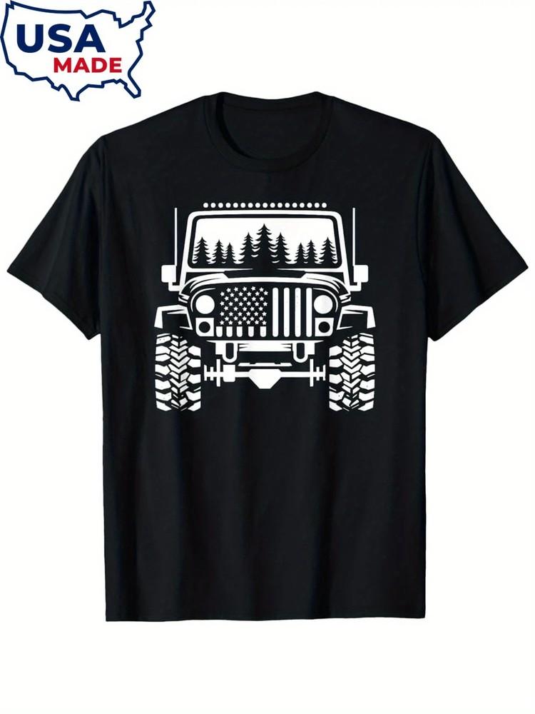 

Футболка оффроуд с американским флагом 4XL