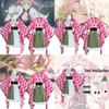 Unique Demon Slayer Kanroji Mitsuri Cosplay Costume With Soft Polyester Fabric