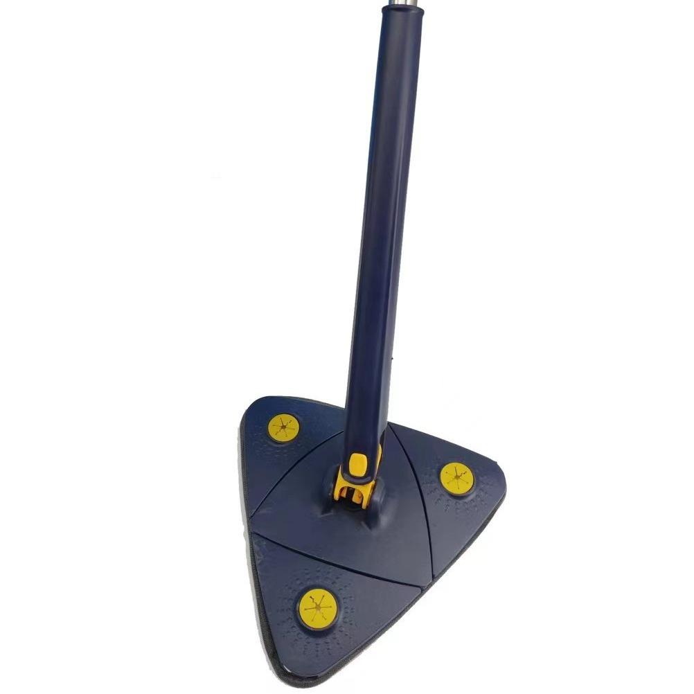 

Треугольная швабра для уборки 360, телескопическая бытовая щетка для чистки потолка, самоосушающаяся, для чистки плитки и стен