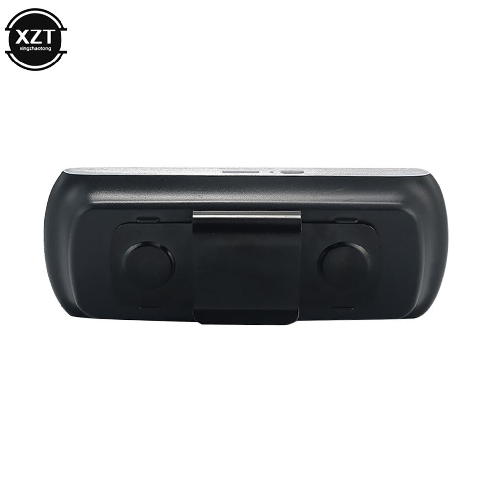Wireless Bluetooth-compatible Car Kit Set Handsfree Speakerphone Multipoint Sun Visor Speaker for Phone Smartphones Car B-T