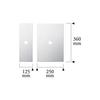 Snow Peak IGT Parts Stainless Steel Tray 1 Unit/0.5 Unit Stainless Steel Box