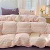 Bedding Pure Cotton Four-piece Set, Quilt Cover, Quilt Cover, Bed Sheet, Human Dormitory Three-piece Set