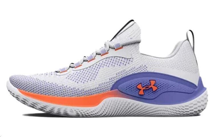 Under Armour Flow Dynamic  White Baja Blue  Women s 3026107-100 38.5