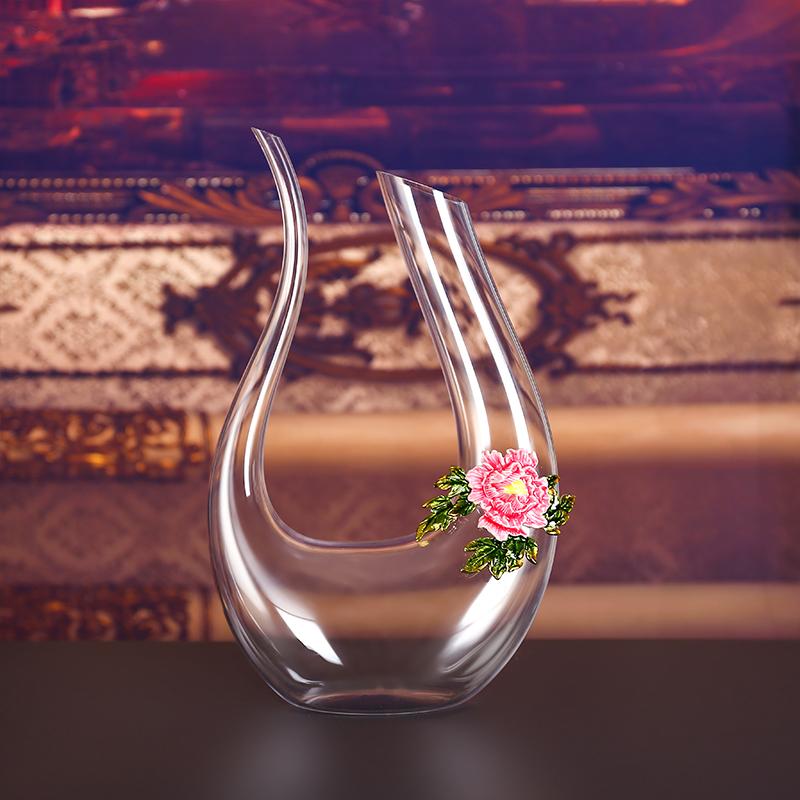 Goblet Red Wine Glass Set Crystal Glass Goblet Wine Decanter Flagon Wine Dispenser Barware Bar Sets Wine Set Exquisite Gifts