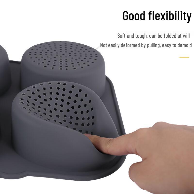 Silicone Hamburger Bun Baking Pan