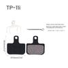 Low Noise Cycling Brake Pad SemiMetallic Bicycles Bike Disc Brake Pad Universal Mountain Bike Repair Part Enduring