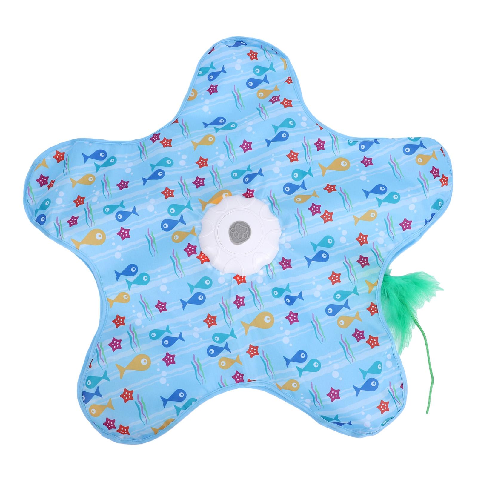

Hide and Seek Automatic Cat Toy 3 Gears Adjustable Smart Auto Sleep Wake Sensor Mode Touch Activated Cat Kitten Toy