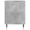 Nightstand Concrete Gray 40 X 35 X 50 Cm Particleboard