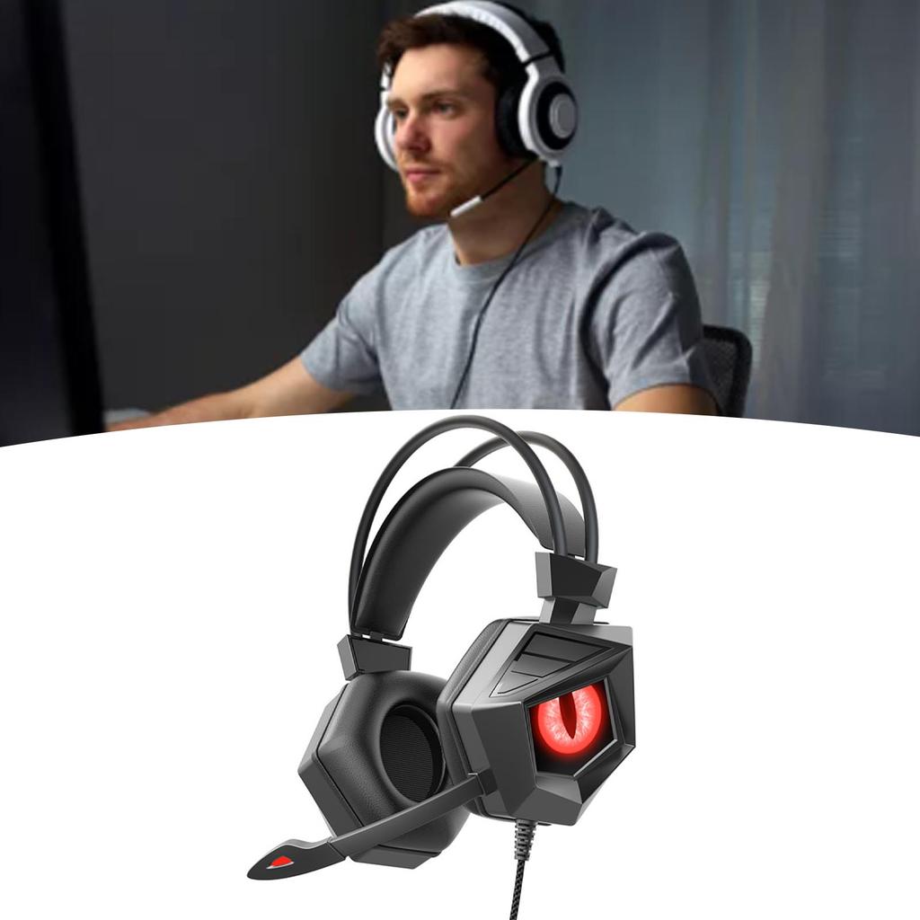 Wired Gaming Headset Professional Ergonomic Comfortable Clear Gaming Headset for PC Computer