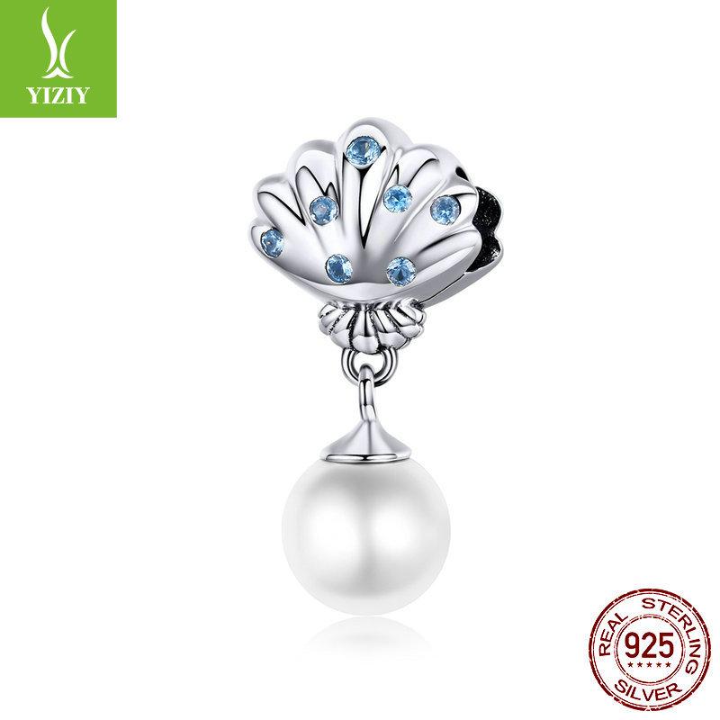 Ocean Charm S925 Sterling Silver Beads Fashion Diy Jewelry Silver Accessories
