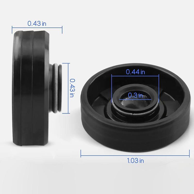 

1PCS Rubber DD62-00053A Dishwasher Motor Sealing Gasket Shaft Oil Seal 20C258 N7551 26*8*11MM For Most Brands Dishwasher