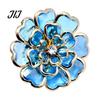 Sophisticated Apparel Accessories Vintage Rhinestone Flower Button Covers, Snap On Decorative Gift Ideas for Fashion Enthusiasts Metal Shirt Cufflinks