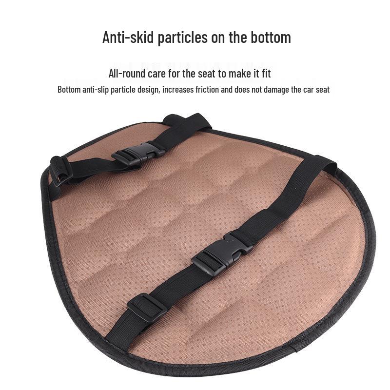 JFT All-Season Inflatable Shock-Absorbing Motorcycle Seat Cushion - Non-Slip, Breathable, Universal Design for Electric Vehicles