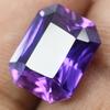 Rare CERTIFIED Emerald Cut  8.90 Carat Natural Purple Tanzanite Loose Gemstone S-573