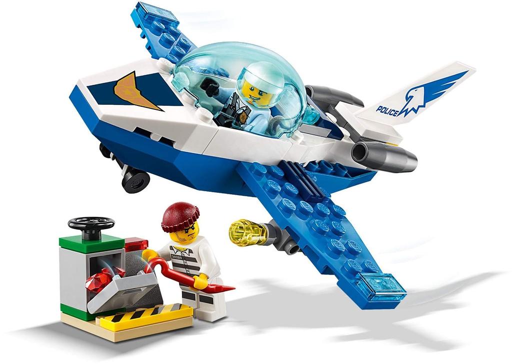 LEGO City Jet Patrol 60206 Block Toy Boy
