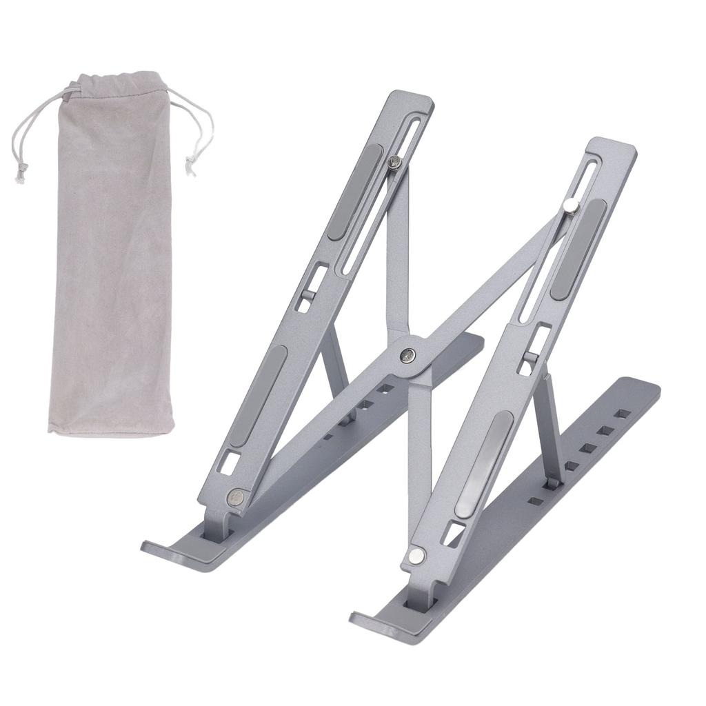 Laptop Stand Portable Adjustable Folding Ergonomic Aluminum Alloy Tablet PC Laptop Cooling Stand