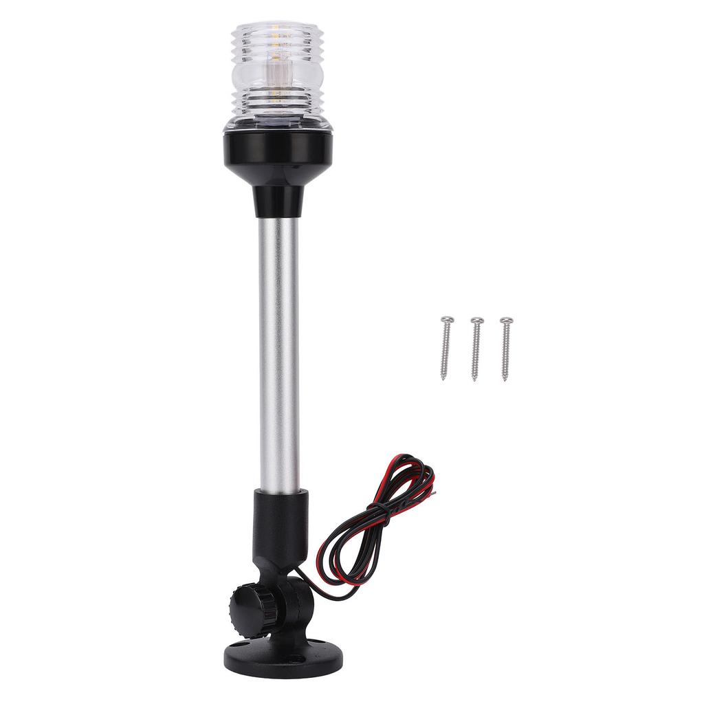 12inch LED Anchor Navigation Lights Waterproof All Round 360 degrees Boat Light for Marine Yachts 12V‑24V