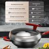 ASD CF32T2Q Uncoated Titanium Iron Wok