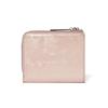 Jill Stuart Women's Slim Bi-Fold L-Zip Wallet "Breeze" Antique Glitter with Original Charm (JSLW4AS2)