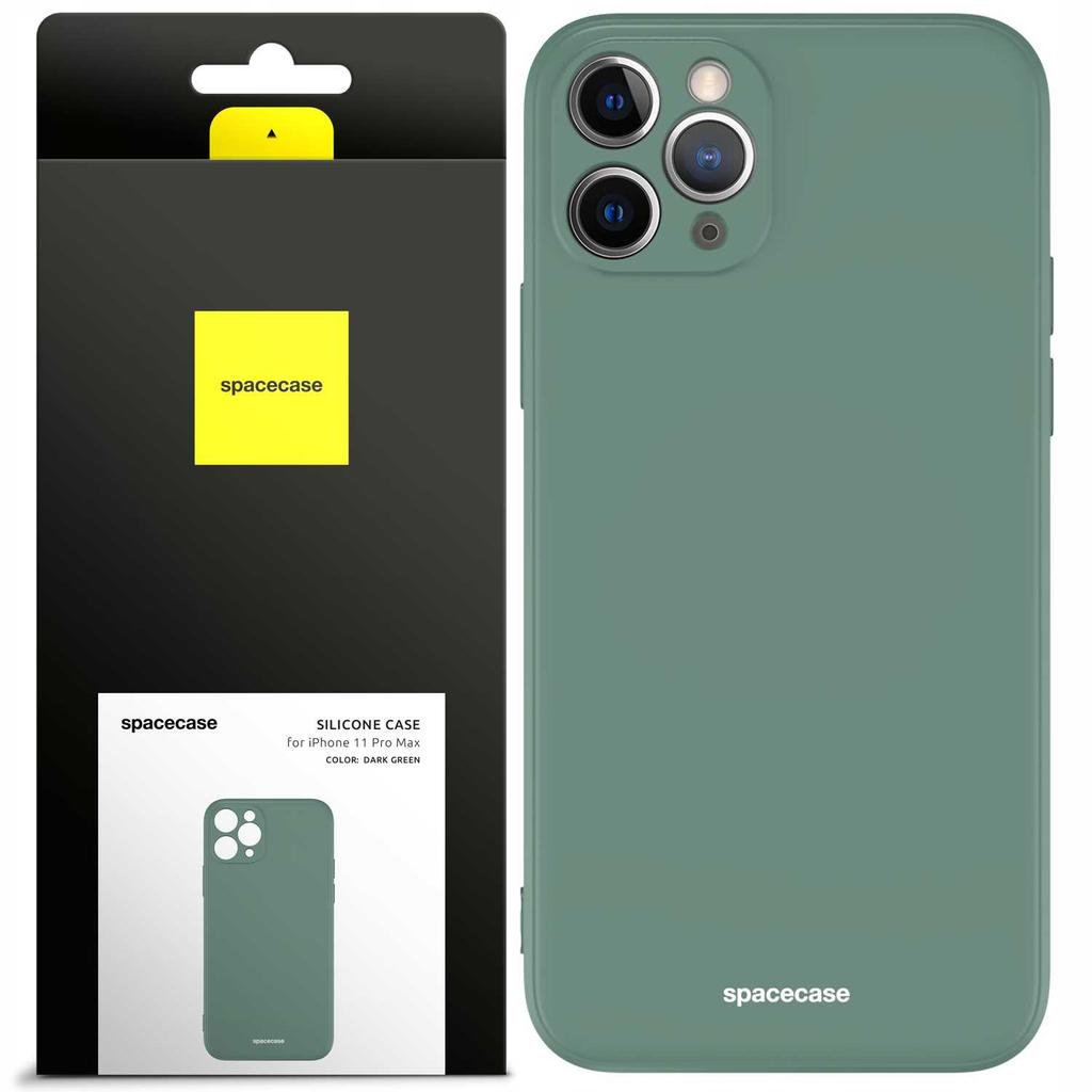 Sc Silicone Case Iphone 11 Pro Max Dark Green