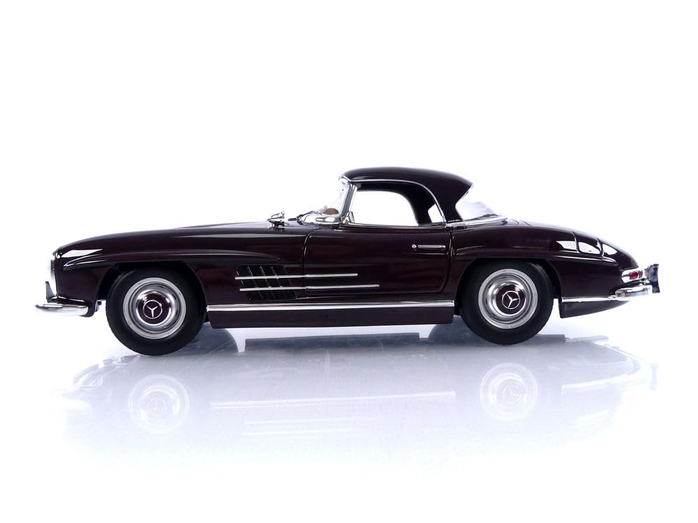 NOREV MB 300 SL Roadster 57 Red Scale Model 183891 1/18