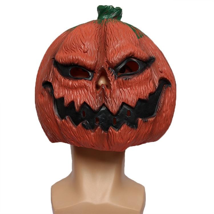Horrifying Pumpkin Evil Mask Halloween Easter Thanksgiving Parties Cosplay Props