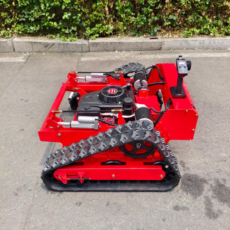 Remote Control Lawn Mower for Mountain Weeding and Grass Mulching