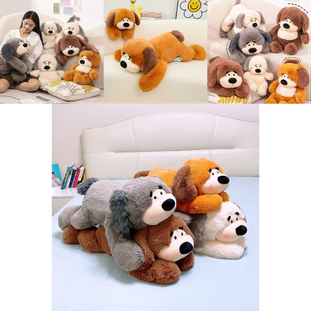 Adorable Qiset Du Du Plush Dog Toy Soft Cute Pug Pillow For Kids Birthday Gift