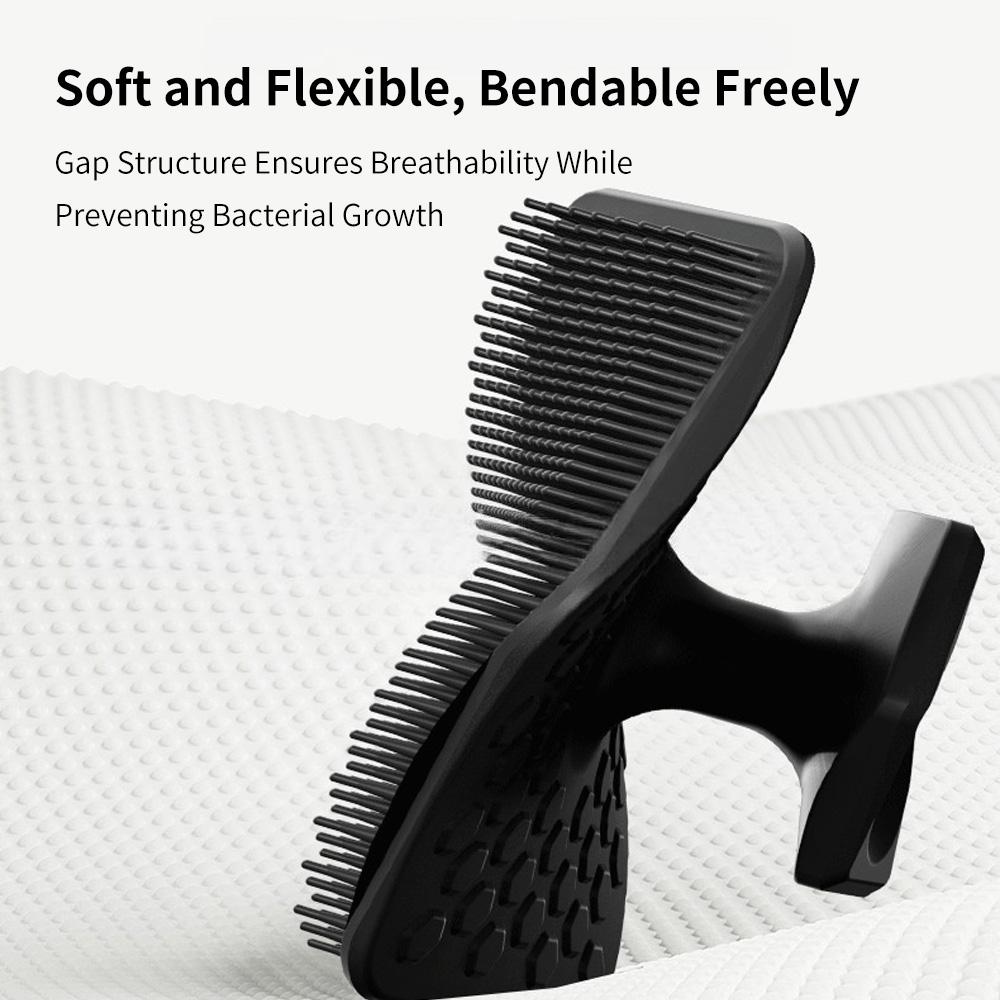 Men Facial Cleaning Brush Scrubber Silicone Miniature Face Deep Exfoliation Massage Face Scrub Brush Face Cleaner