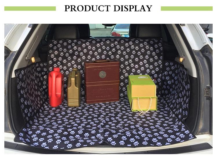 SUV Car Trunk Protective Pad Waterproof Rear Trunk Car Pet Pads Trunk Dog Pad Pet Products