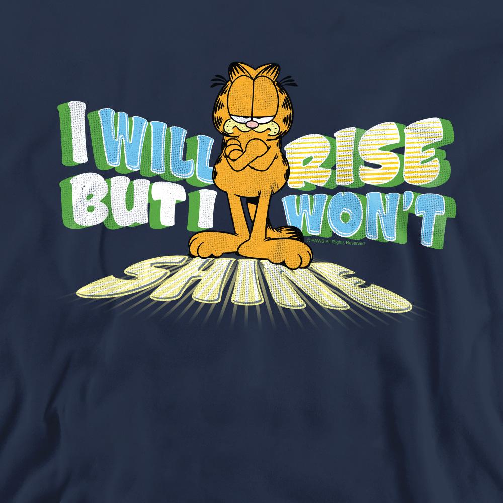 Garfield Unisex Adult Rise Not Shine Sweatshirt