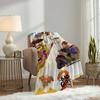 CartoonT-The Bad G-Guys2 Movie Blanket Soft Comfortable Nap Plush Suitable For Iiving Room Office Bedroom Birthday Home Kid Gift
