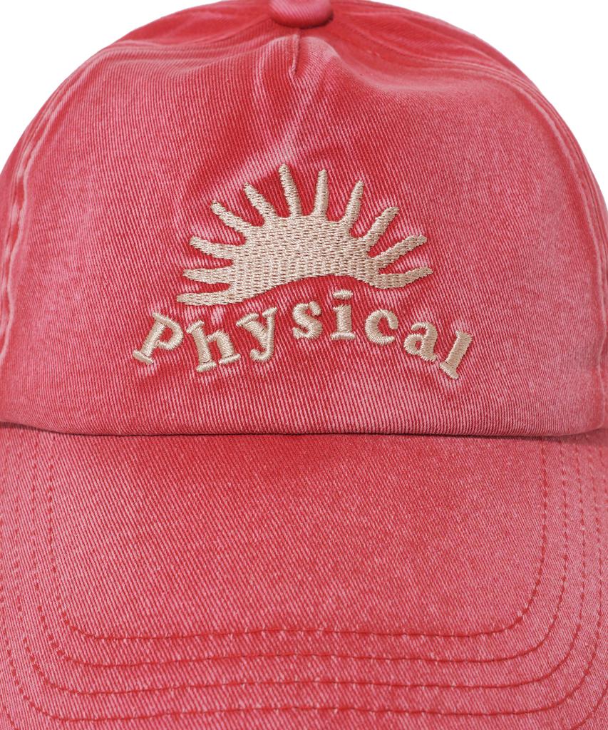 PHYSICAL DEPARTMENT Sunset Washed Trucker Cap_Red